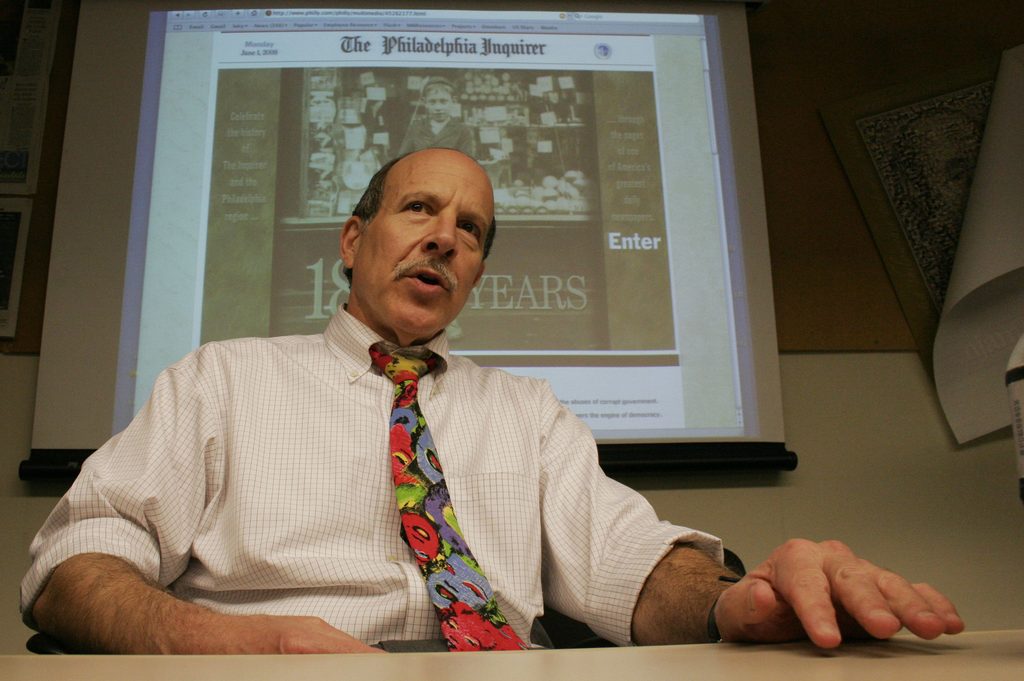 William K. Marimow

Editor-in-Chief, The Philadelphia Inquirer

Philadelphia Inquirer Newsroom

Philadelphia, June 2009

William K. Marimow is a Pulitzer Prize–winning investigative reporter and veteran editor who led The Philadelphia Inquirer through one of the most turbulent periods in American newspaper history.